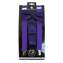 Load image into Gallery viewer, Men&#39;s Solid Color Clip-on Suspenders - BTHSU6308
