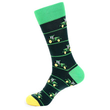 Load image into Gallery viewer, Men&#39;s Socks - Tractor Novelty Socks
