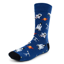 Load image into Gallery viewer, Men&#39;s Socks - Astronaut Novelty Socks
