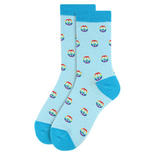 Load image into Gallery viewer, Men&#39;s Socks - Peace Sign Novelty Socks
