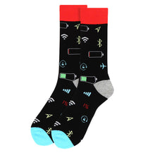 Load image into Gallery viewer, Men&#39;s Socks - Smart Phone Novelty Socks
