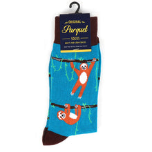 Load image into Gallery viewer, Men&#39;s Socks - Sloth Novelty Socks
