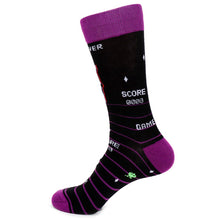 Load image into Gallery viewer, Men&#39;s Socks - Arcade Novelty Socks

