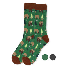 Load image into Gallery viewer, Men&#39;s Socks - Bear Novelty Socks
