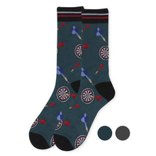 Load image into Gallery viewer, Men&#39;s Socks - Novelty Throwing Dart Socks
