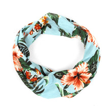 Load image into Gallery viewer, Headband - Ladies Summer/Spring Floral and Teal
