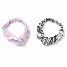Load image into Gallery viewer, Headband - Ladies Cirss-Cross Paisley Elastic
