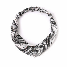 Load image into Gallery viewer, Headband - Ladies Cirss-Cross Paisley Elastic
