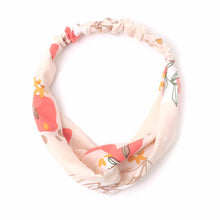 Load image into Gallery viewer, Head Band - Ladies Criss-Cross Floral Elastic

