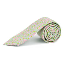 Load image into Gallery viewer, Tie - Floral Cotton Slim Tie  2.5&quot;
