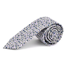 Load image into Gallery viewer, Tie - Floral Cotton Slim Tie  2.5&quot;
