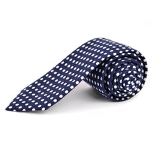 Load image into Gallery viewer, Tie Polka Dot Cotton Slim Tie 2.5&quot;
