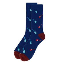 Load image into Gallery viewer, Men&#39;s Socks - Premium Cotton Collection - Guitar Heroes
