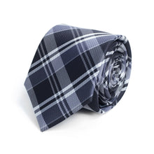 Load image into Gallery viewer, Tie - Plaid Microfiber Poly Woven
