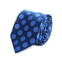 Load image into Gallery viewer, Tie - Polka Dots Microfiber Poly Woven
