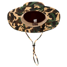 Load image into Gallery viewer, Boonie Hat - Camo Wide Brim Sun Hat
