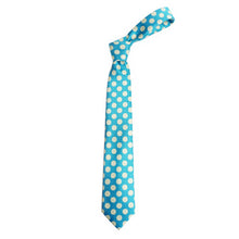 Load image into Gallery viewer, Polka Dots Microfiber Poly Woven Tie - MPW6920
