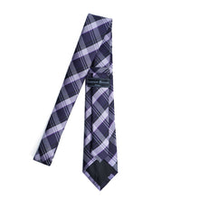 Load image into Gallery viewer, Plaid Microfiber Poly Woven Tie - MPW6925
