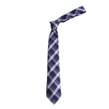 Load image into Gallery viewer, Plaid Microfiber Poly Woven Tie - MPW6925
