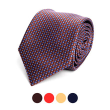 Load image into Gallery viewer, Dots Microfiber Poly Woven Tie - MPW6901 
