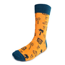 Load image into Gallery viewer, Men&#39;s Socks - Route 66 Novelty Fun Socks
