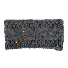 Load image into Gallery viewer, Women&#39;s Headband Warmer - Rhinestone Knit Winter Headband Ear Warmer
