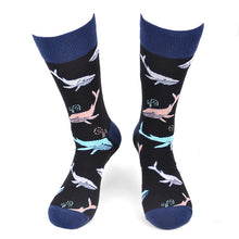 Load image into Gallery viewer, Men&#39;s Socks - Whale Novelty Socks
