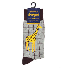 Load image into Gallery viewer, Men&#39;s Socks - Giraffe Novelty Socks
