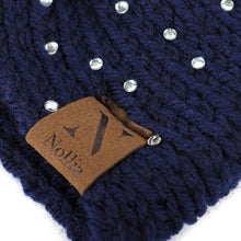 Load image into Gallery viewer, Women&#39;s Winter Headband - Rhinestone Knotted Knit Winter Headband Ear Warmer
