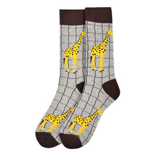 Load image into Gallery viewer, Men&#39;s Socks - Giraffe Novelty Socks
