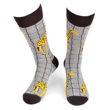 Load image into Gallery viewer, Men&#39;s Socks - Giraffe Novelty Socks
