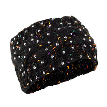 Load image into Gallery viewer, Women&#39;s Winter Headband - Rhinestone Knit Winter Headband Ear Warmer
