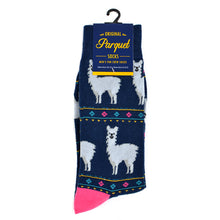 Load image into Gallery viewer, Men&#39;s Socks - Alpaca Fun Novelty Socks
