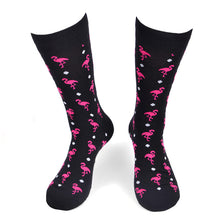 Load image into Gallery viewer, Men&#39;s Socks - Flamingos Novelty Socks
