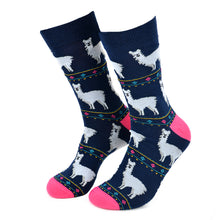 Load image into Gallery viewer, Men&#39;s Socks - Alpaca Fun Novelty Socks
