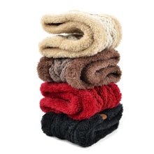 Load image into Gallery viewer, Women&#39;s Winter Headband - Thick fleece Lined Knit Winter Head Band

