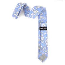 Load image into Gallery viewer, 2.25&quot; Floral Cotton Slim Tie - NVC-FLORAL6
