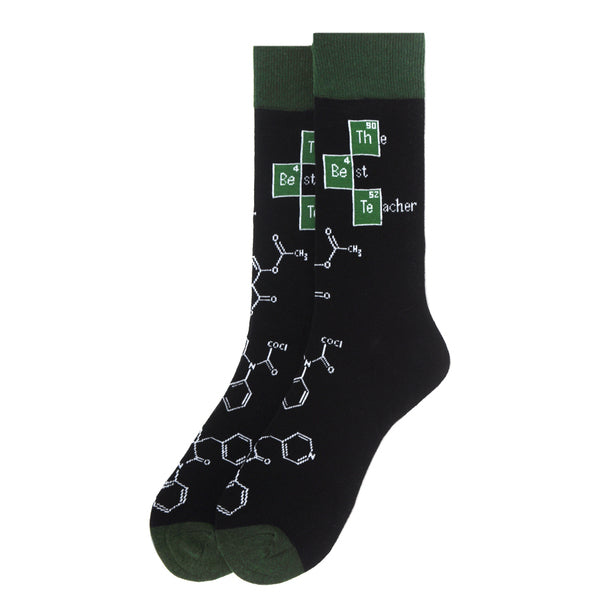Men's Socks - The Best Teacher Novelty Sock