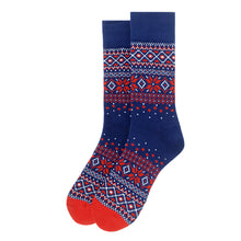 Load image into Gallery viewer, Men&#39;s Socks - Vintage Winter Pattern Novelty Socks
