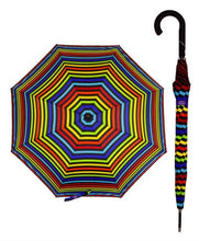 Load image into Gallery viewer, 6pc Long Stick Windproof Umbrella UM3005
