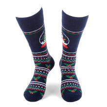 Load image into Gallery viewer, Men&#39;s Socks - Snow Globe Novelty Socks
