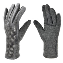 Load image into Gallery viewer, Women&#39;s Winter Gloves - Rhinestone Studded - Touch Screen
