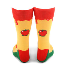 Load image into Gallery viewer, Men&#39;s Socks - Ketchup Bottle Novelty Socks
