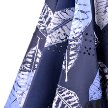 Load image into Gallery viewer, Umbrella - Blue Leaf Batik Double Layer Inverted
