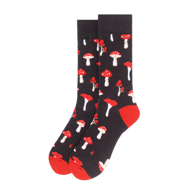 Men's Socks - Mushroom Novelty Socks
