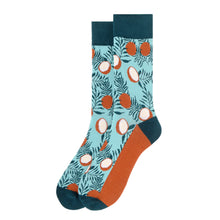Load image into Gallery viewer, Men&#39;s Socks - Coconut Novelty Socks
