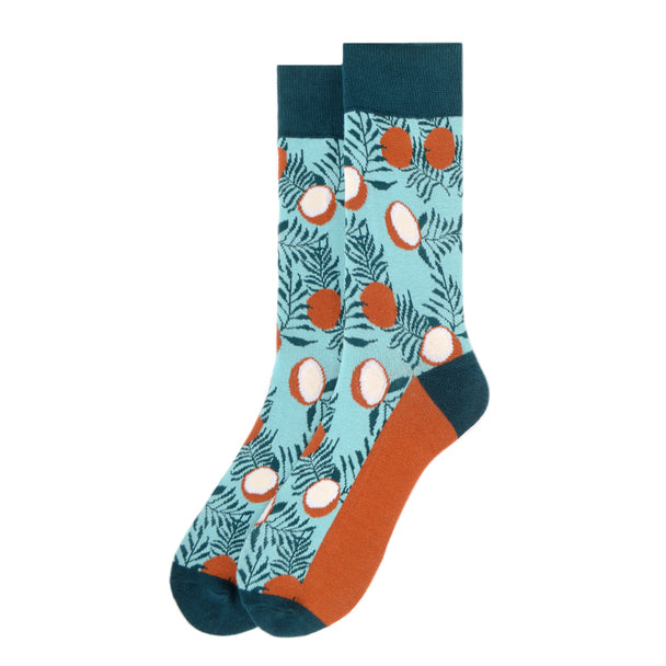 Men's Socks - Coconut Novelty Socks