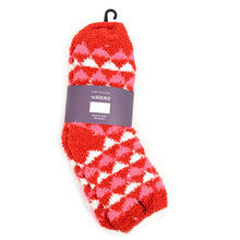 Load image into Gallery viewer, Women&#39;s Socks - Assorted 3 Pack Geometric Warm Fuzzy Socks
