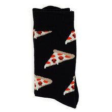 Load image into Gallery viewer, Men&#39;s Socks - Pizza Slice Novelty Socks
