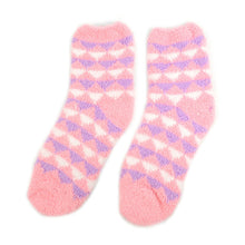 Load image into Gallery viewer, Women&#39;s Socks - Assorted 3 Pack Geometric Warm Fuzzy Socks
